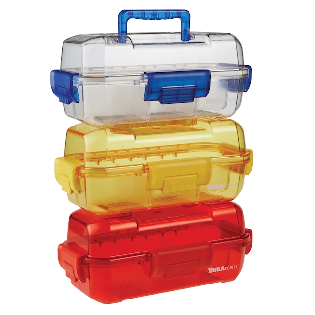 DURAPORTER Transportbox blue/transparent